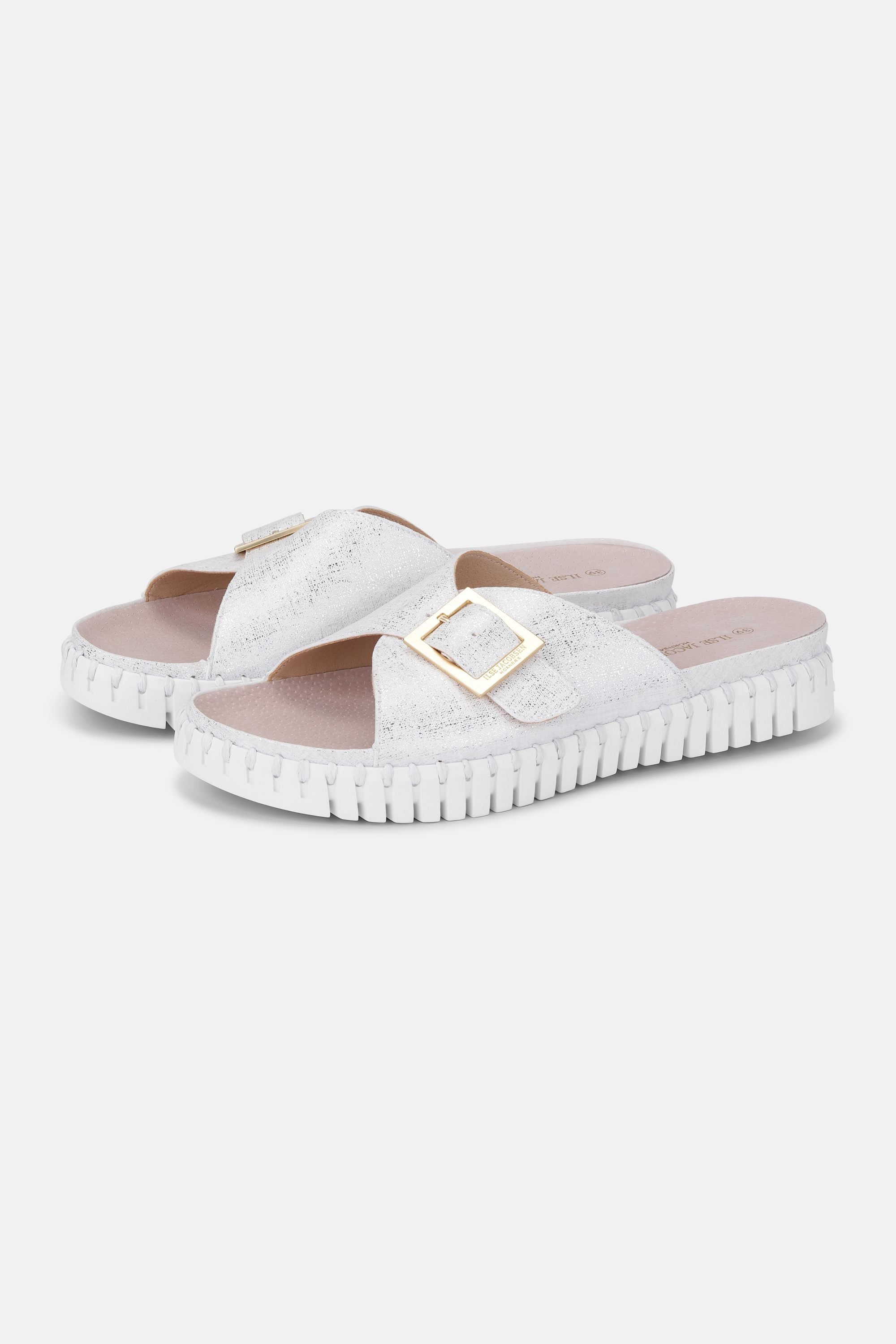 Sandaler Spänne - White White